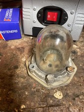 1950s/1960s vintage petrol pump light bulb housing large