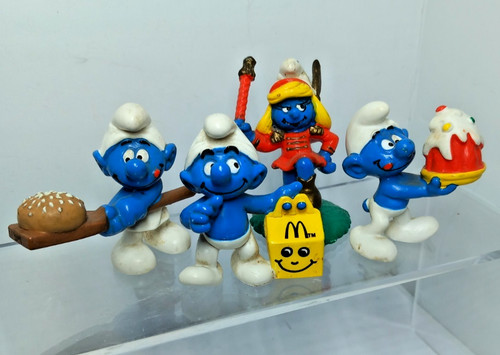 Smurfs 1990s mcdonald - 1990s, happy