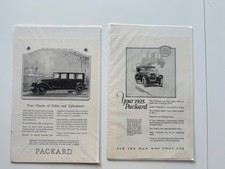 Pair of Vintage Packard Car