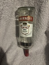 Smirnoff Vodka Bottle Vintage Empty 1.5 Litre