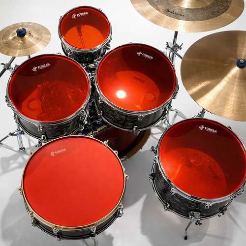 Bonham red hydraulic drum - bonham,