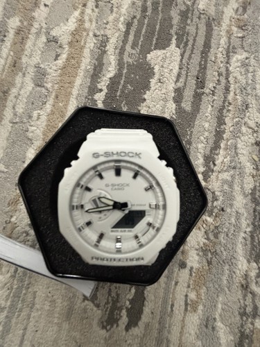 Casio shock 5611 white resin - casio,
