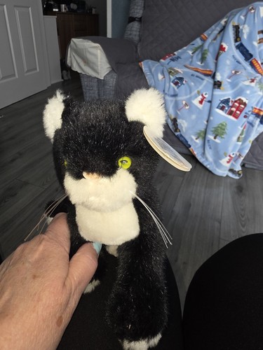 Manx cat plushie rumpy - cat,