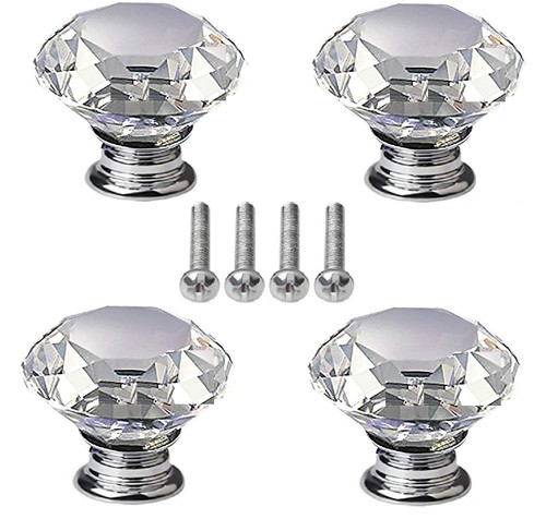 Nuosen pcs crystal - 4, knobs,