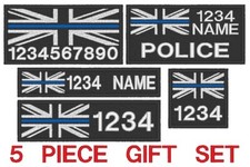 Custom Police Gift Set ID Tags