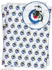 Retro Scooter Wrapping Paper