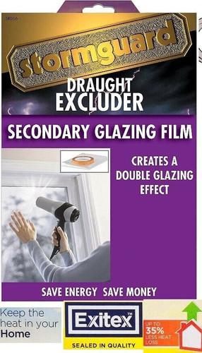 Secondary double glazing - double,