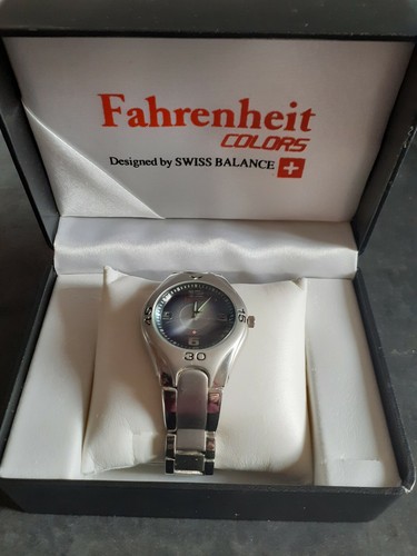 Fahrenheit colors mens watch - fahrenheit,