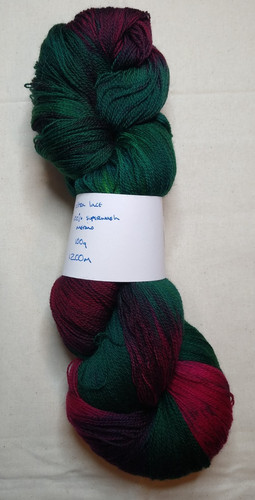 Hand dyed yarn shawls from - hand,