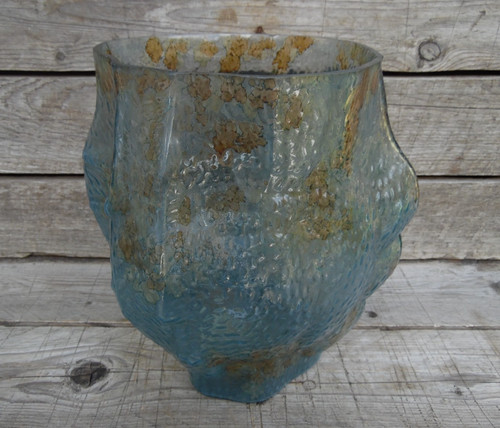 Large art glass - glass, vase