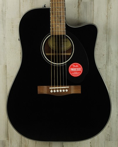 Demo fender 60sce black - demo, cd-60sce