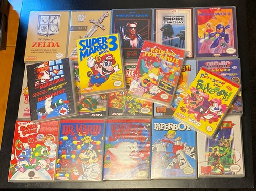 Lot zelda mario mega man - of,