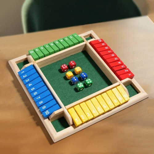 Arithmetic dice board - dice,