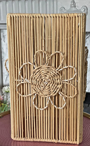 Vintage bamboo wicker string - bamboo,,