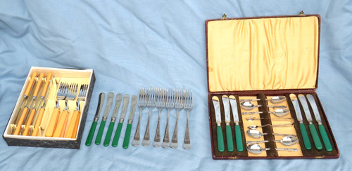 Job lot vintage - job, silver