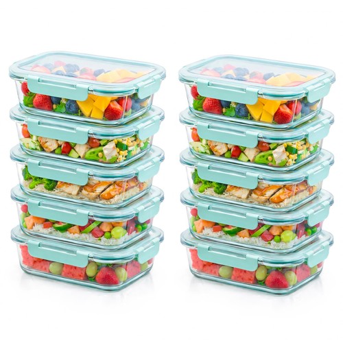 Glass food storage meal prep - glass,