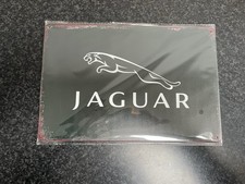 Vintage Style Sign Metal 30cm x 20cm Brand New, Jaguar Man/Women Cave.