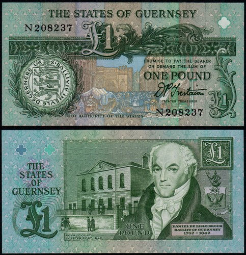 Guernsey pound trestain - guernsey, 1