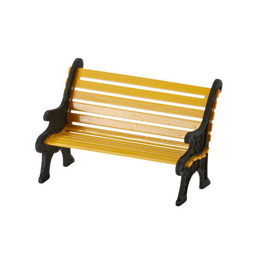 City wrought iron - park, bench