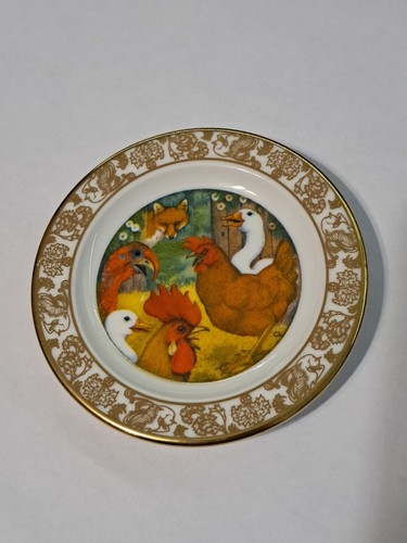 Henny penny miniature plate - henny-penny,