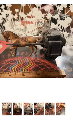 Antique horse wooden - horse,