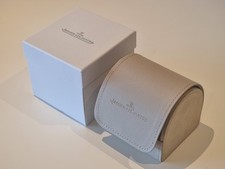 Authentic Jaeger-LeCoultre Watch Beigh Leather Storage & Travel Box