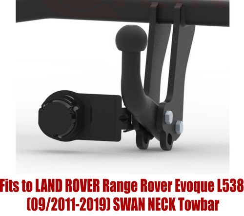 Swan neck tow bar - neck, range