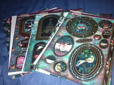 3 HUNKYDORY MIRRI-MAGIC FESTIVE RADIANCE KITS A4 TOPPERS-CARDS-INSERTS-ENVELOPES