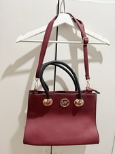 Michael Kors Burgundy Hand Bag