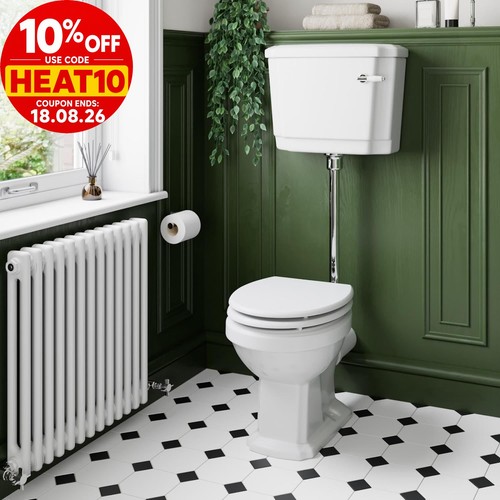 Traditional low level toilet - traditional,