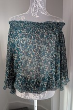 Matalan Teal Floral Off The