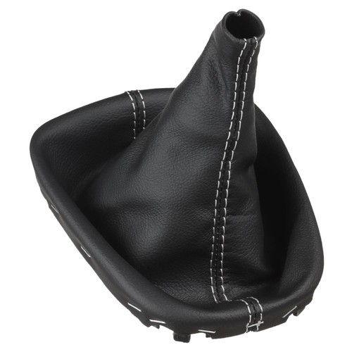 Leather gear stick gaiter - a,