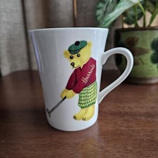 Harrods Golfing Teddy Mug Fine