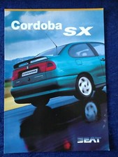 Seat Cordoba SX brochure 08.1997