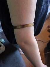 Art Deco Rolled Gold Upper Arm