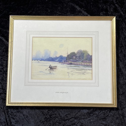 Rowing boat river - on, a