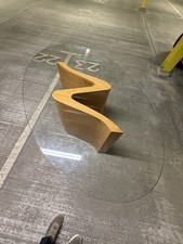 Tom Schneider Walnut Serpent Table 