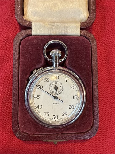 Smiths vintage metal stopwatch - smiths,