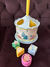 In The Night Garden Vintage Spinning Shape Sorter