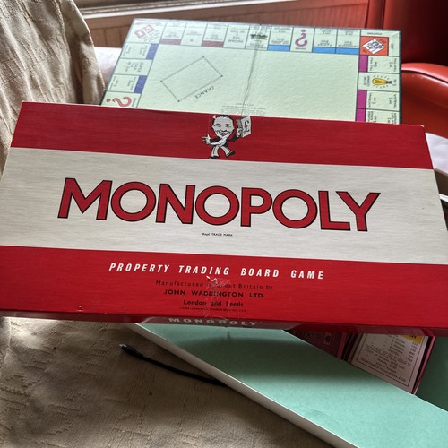 Vintage monopoly boardgame - boardgame, *