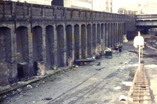 REINFORCED WALL FARRINGDON TUBE STATION 1970`S (35MM SLIDE) LOT C12