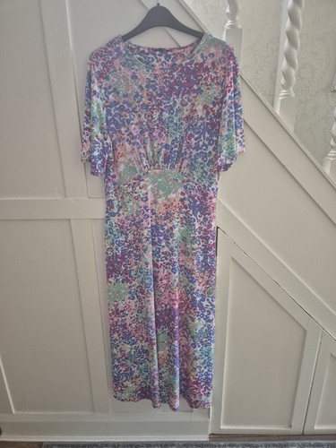 Ladies floral pink purple - floral,