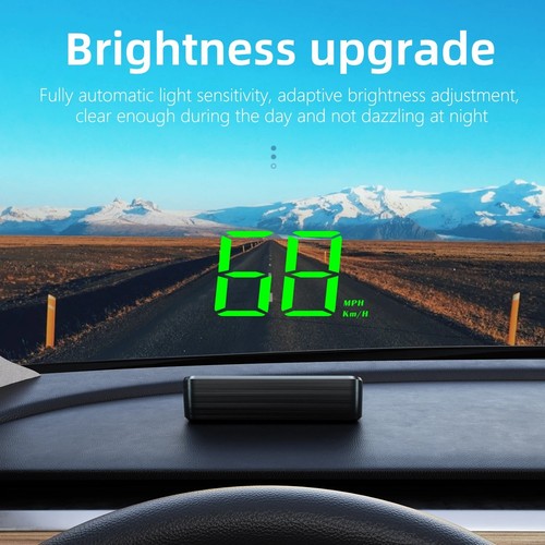 Digital hud speedometer mph - digital,