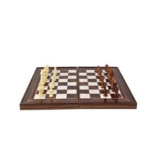 Wooden Walnut Design Chess &