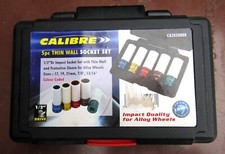 CALIBRE 5pc THIN WALL SOCKET SET for ALLOY WHEELS – ITEM No. CA2030008