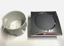 Berker Single Switch Chrome