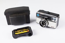 Kodak Instamatic 255X Camera with Case.  Early 1970's Vintage Collectable. EXC.