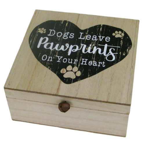 Dog memory box keepsakes - box, dog's