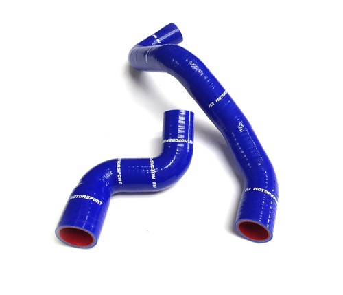 Blue silicone radiator - radiator, hoses