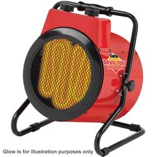 Fan heater. Clarke Devil 7003